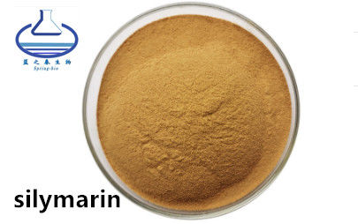 Silymarin 40% Milk Thistle Extract Powder CAS 84604-20-6 Raw Material